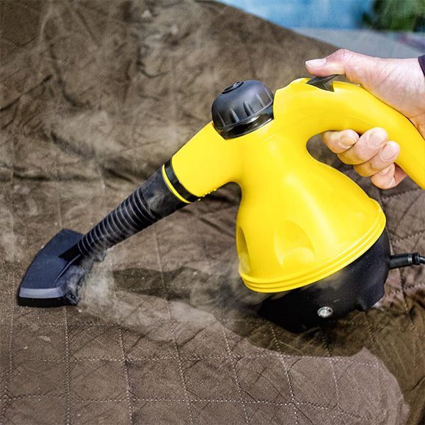 Compact Handheld Steam Cleaner with Accessory Set