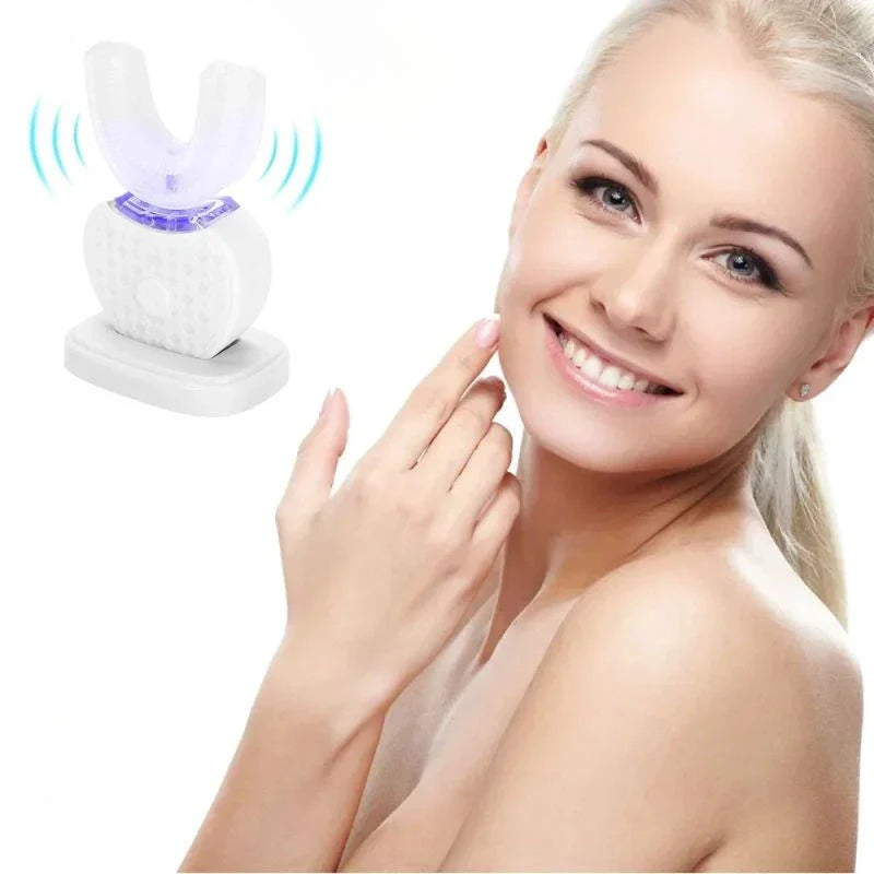 Sonic Electric Toothbrush with Timer and Pressure Sensor