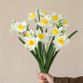 Set of 5 Artificial Daffodil Flowers for Vase Arrangements