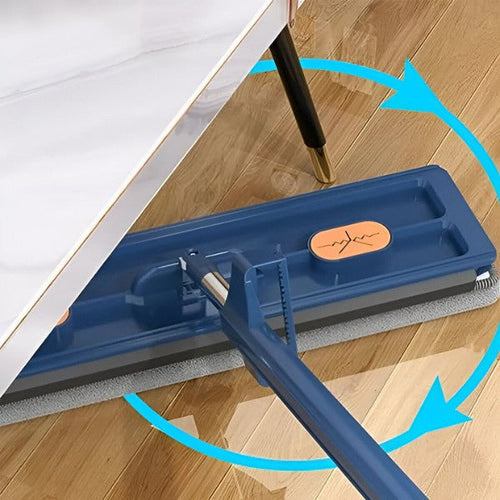 360° Self-Wringing Flat Mop and Bucket Set