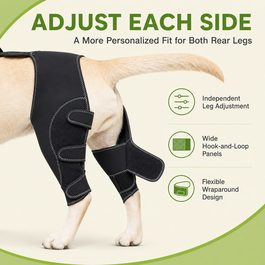 Dog Rear Leg Support Harness with Lifting Handle