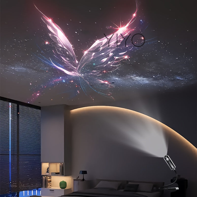 USB Projector Night Light with Interchangeable Designs