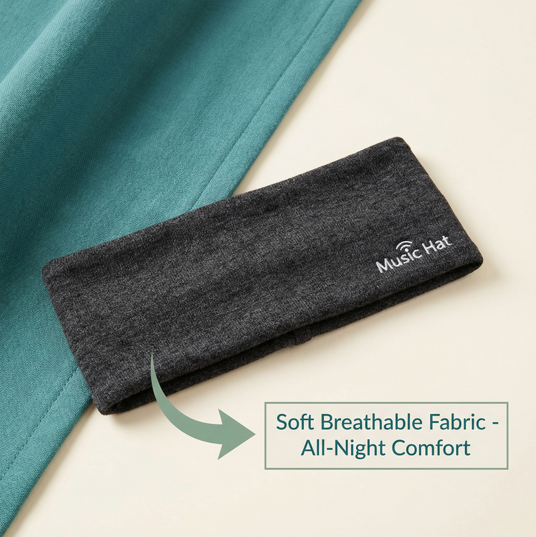 Bluetooth Sleep Headband with Built-In Speakers