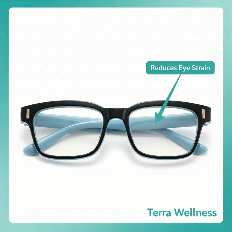 Blue Light Glasses, Six Frame Styles