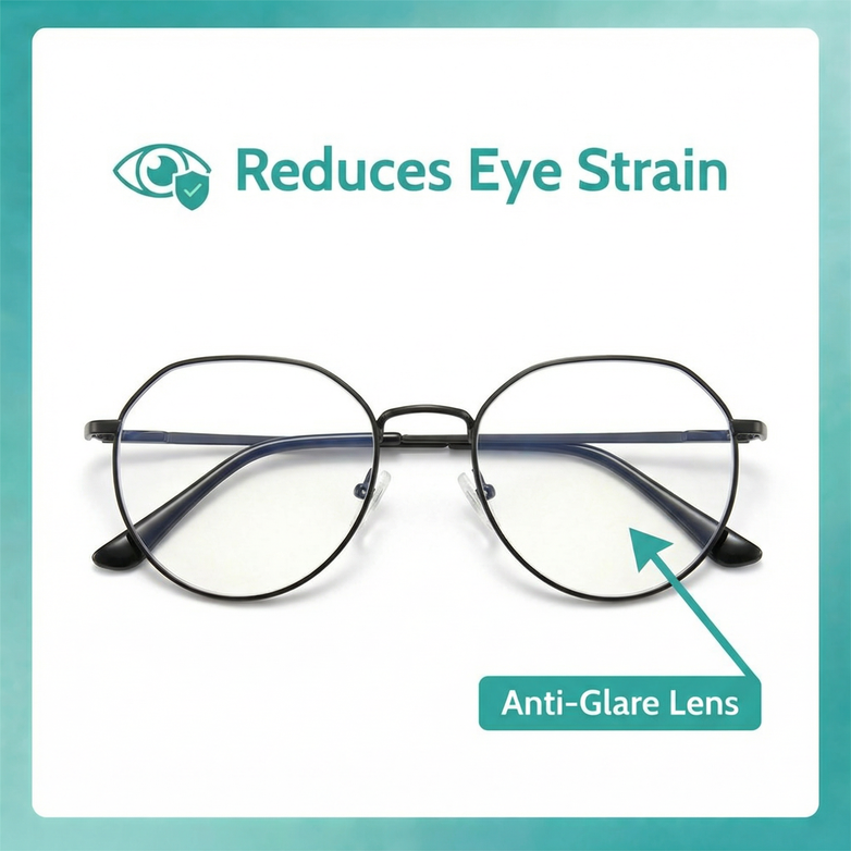 Blue Light Glasses, Six Frame Styles