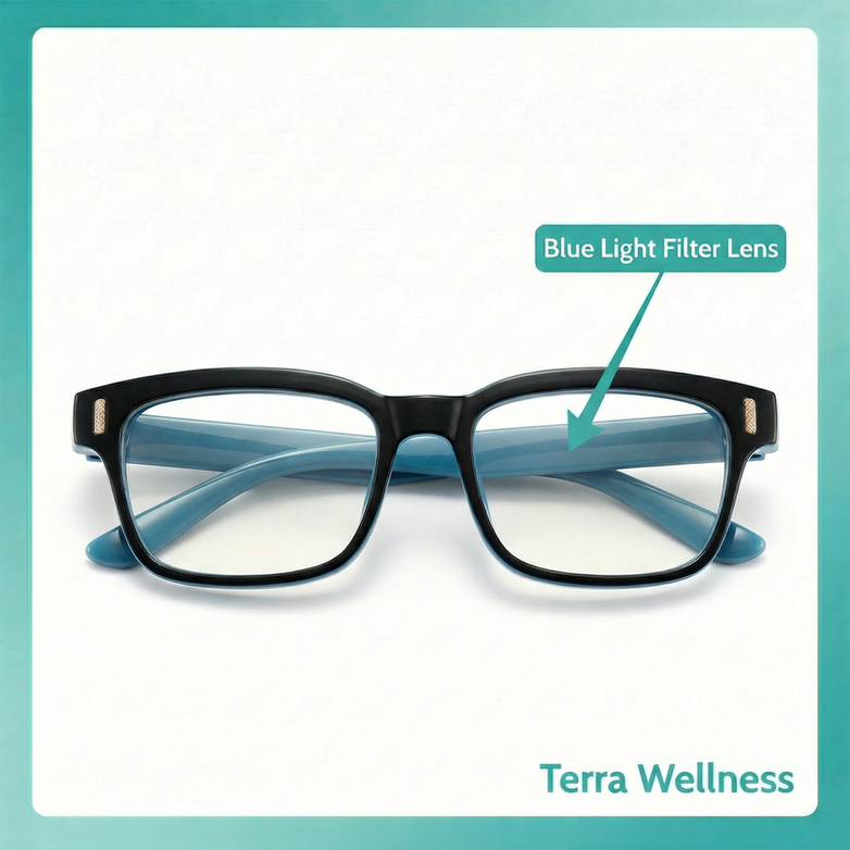 Blue Light Glasses, Six Frame Styles
