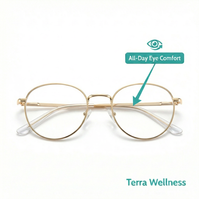 Blue Light Glasses, Six Frame Styles