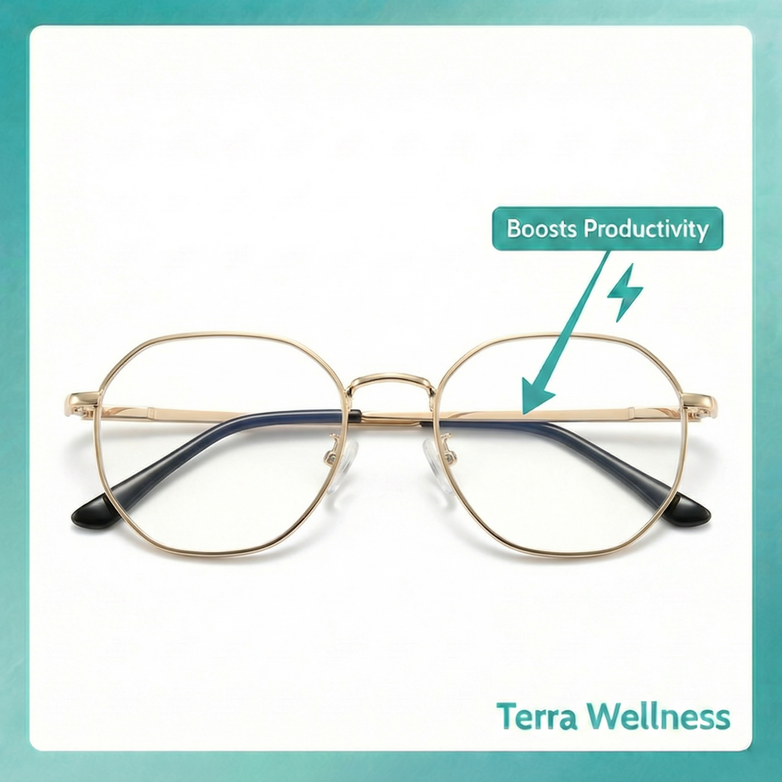 Blue Light Glasses, Six Frame Styles