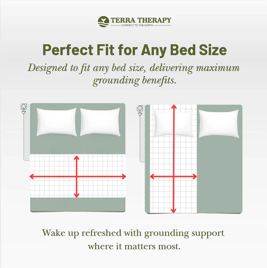 Conductive Grounding Sheet, Flat or Fitted