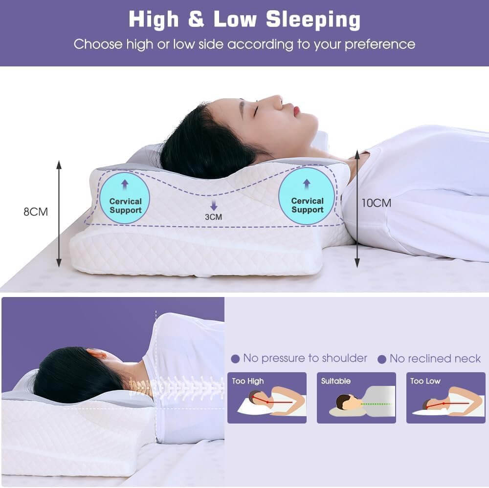 Contoured Butterfly Pillow