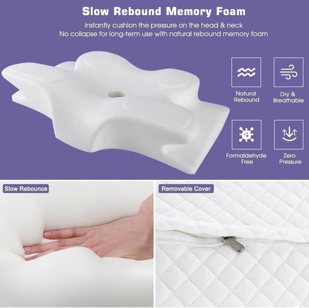 Contoured Butterfly Pillow