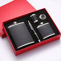 Double Hip Flask Gift Set with Cups and Accessories