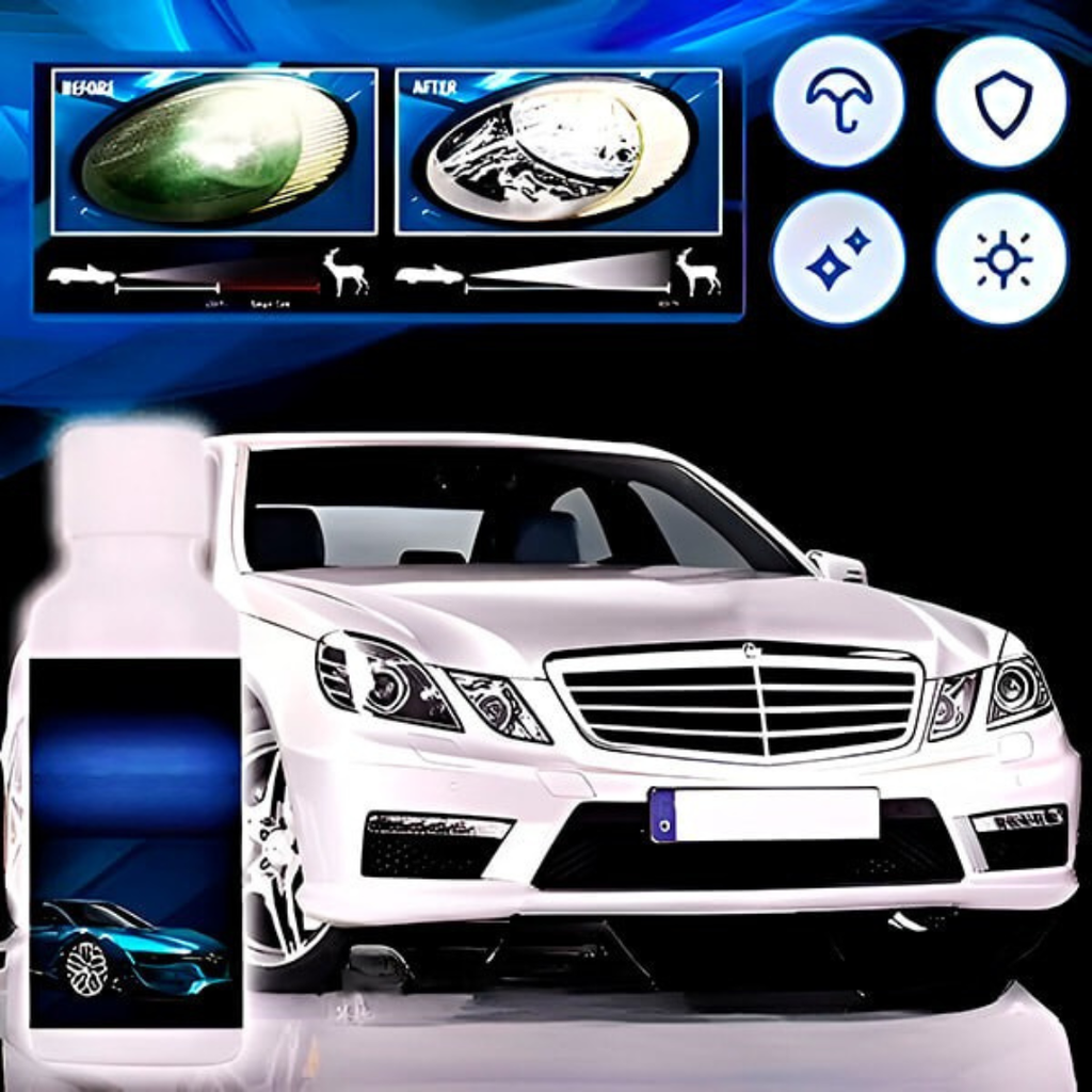 Headlight Restoration Polish for Plastic Lenses