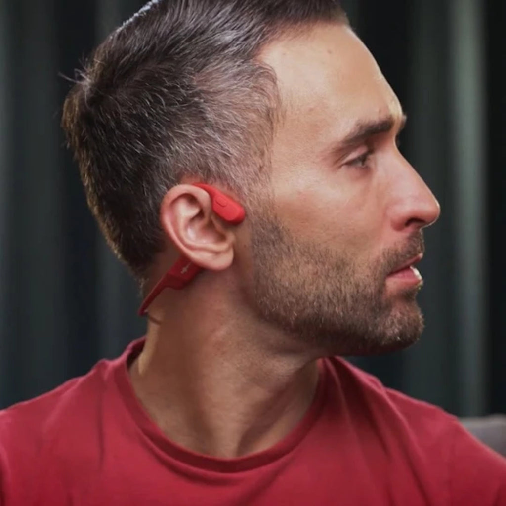 Wireless Open-Ear Sport Headphones with Wraparound Fit