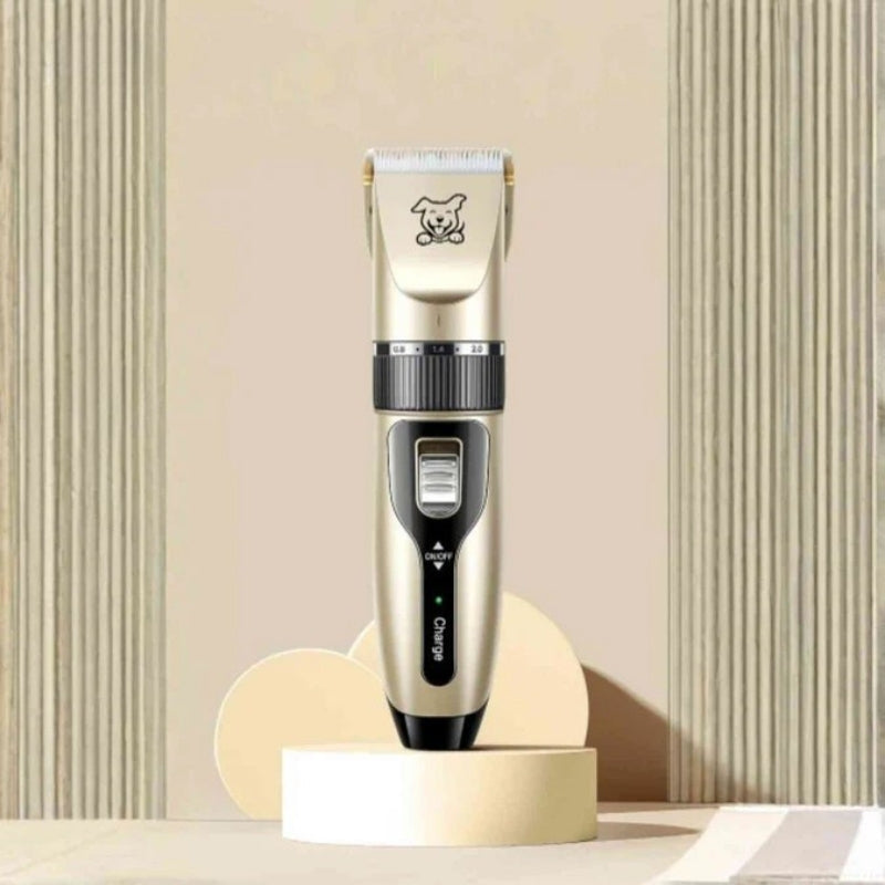 Cordless Rechargeable Pet Hair Clipper Set with Guide Combs