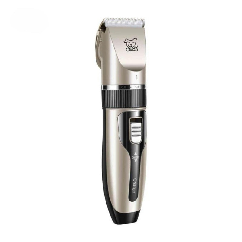 Cordless Rechargeable Pet Hair Clipper Set with Guide Combs