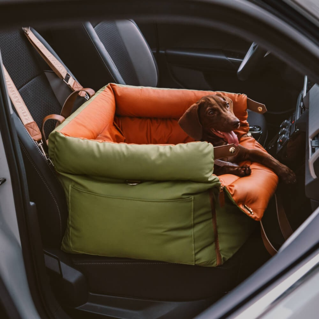 Portable Pet Carrier Bed with Shoulder Strap and Pockets