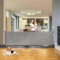 Retractable Mesh Safety Gate for Babies and Pets
