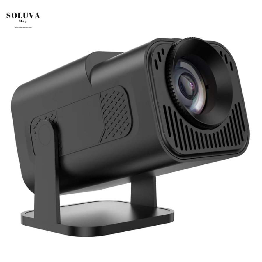 Smart HD Projector with WiFi, Bluetooth and Adjustable Stand