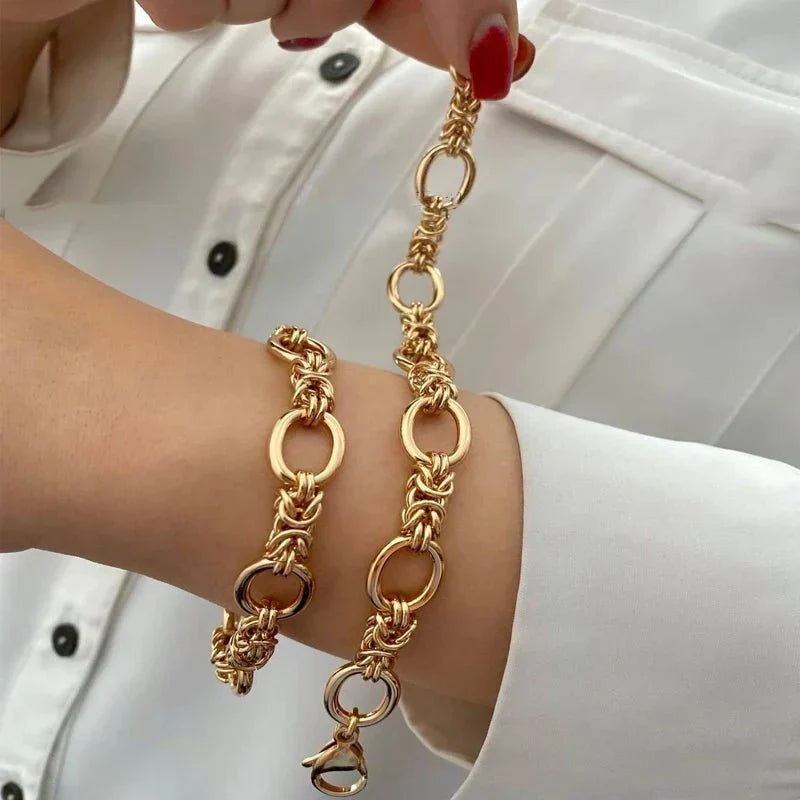 Women's Oversized Statement Link Bracelet