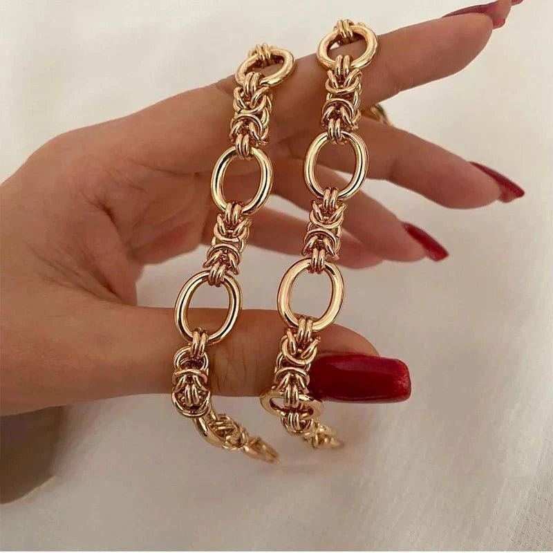 Women's Oversized Statement Link Bracelet