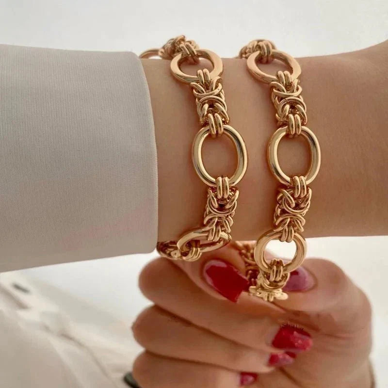 Women's Oversized Statement Link Bracelet