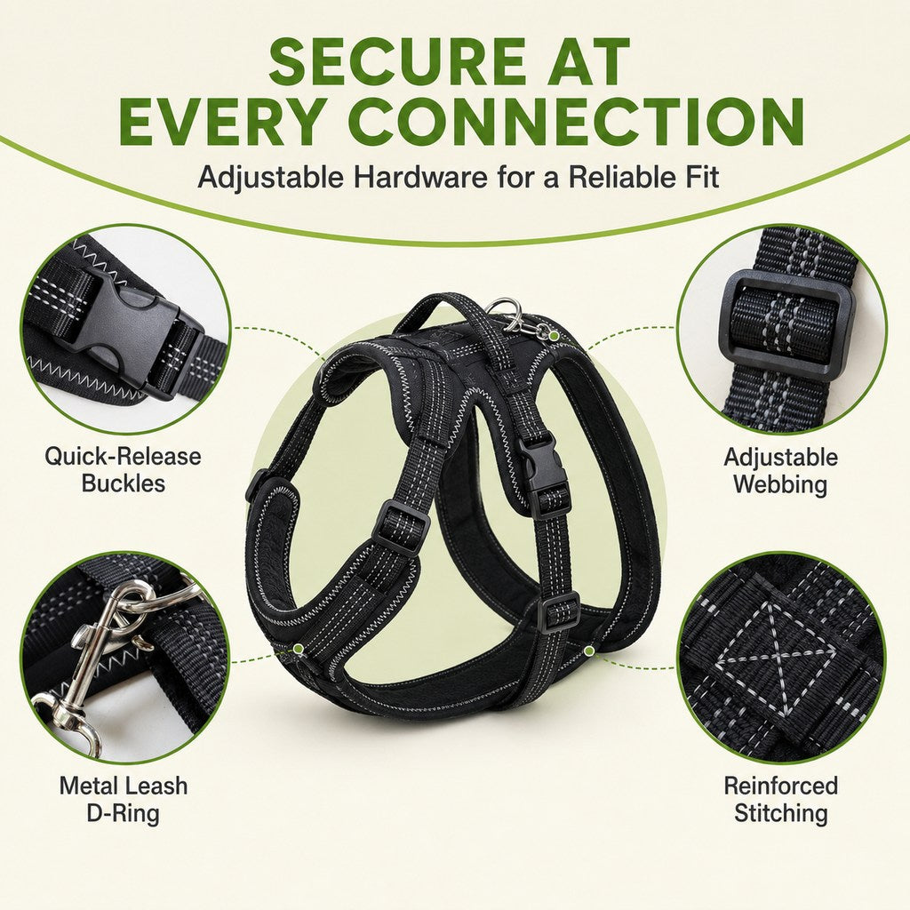 Dog Rear Leg Support Harness with Lifting Handle