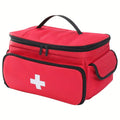 Large First Aid Storage Bag with Multiple Compartments