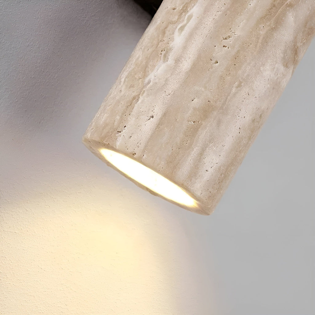 Travertine LED Wall Light with Up and Down Illumination