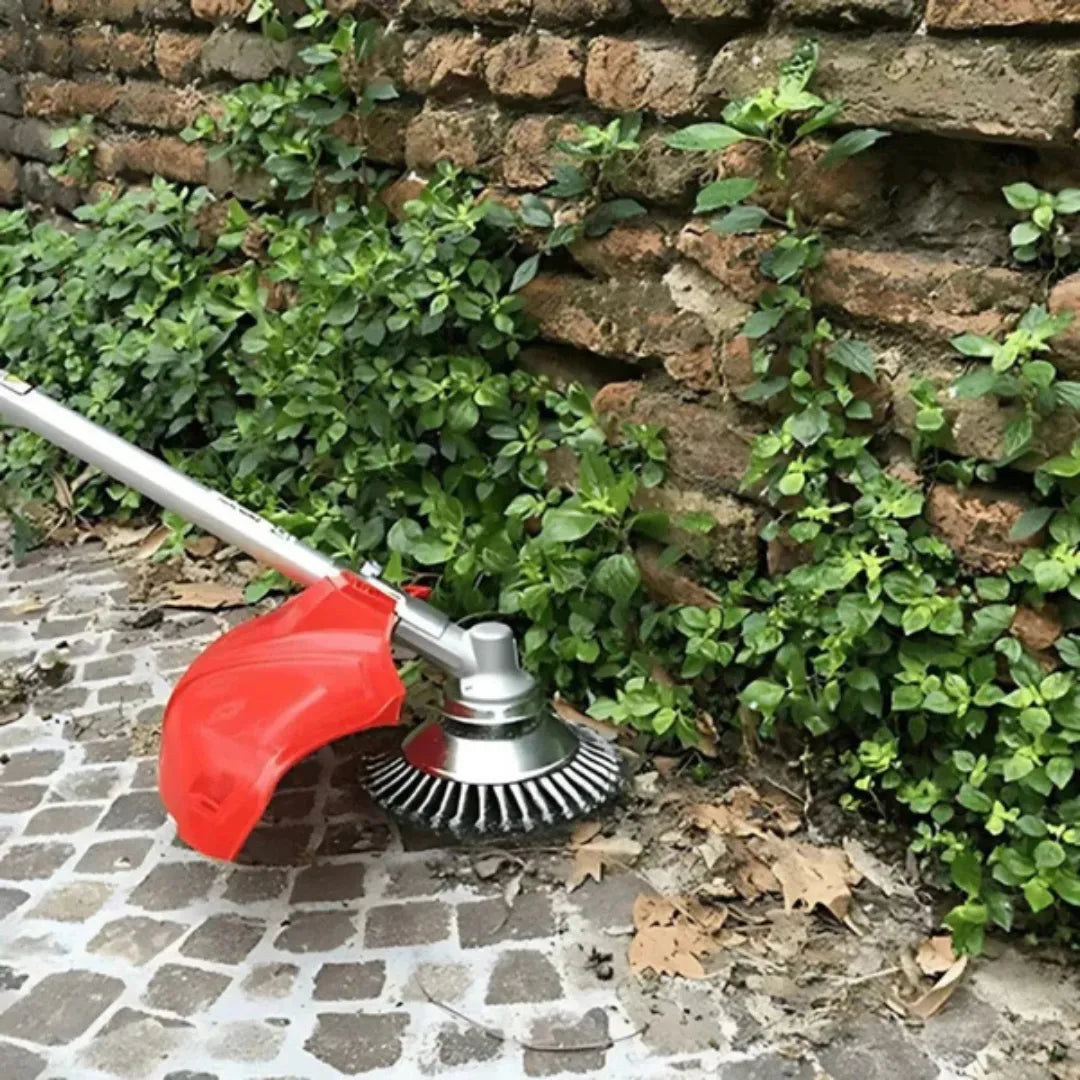 360° Steel Wire Brush Cutter Attachment for Weed Removal