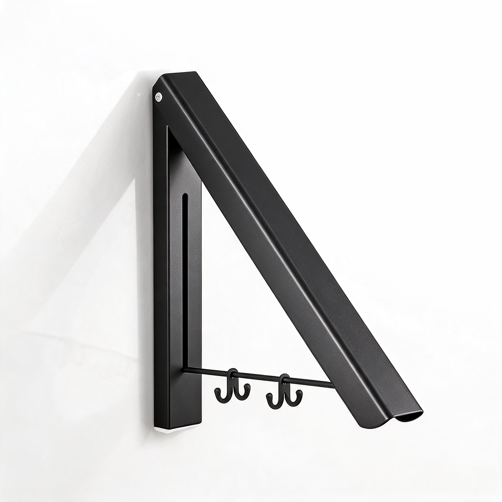 Wall-Mounted Folding Aluminium Drying Rack