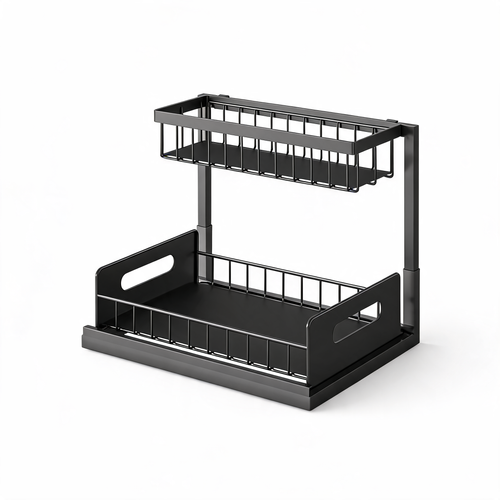 2-Tier Slide-Out Under-Sink Organiser