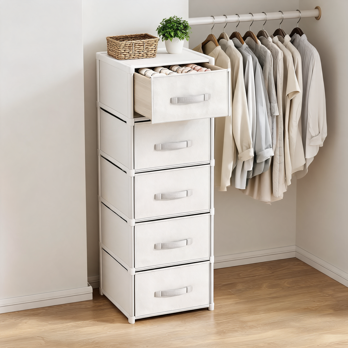 Fabric Drawer Storage Chest