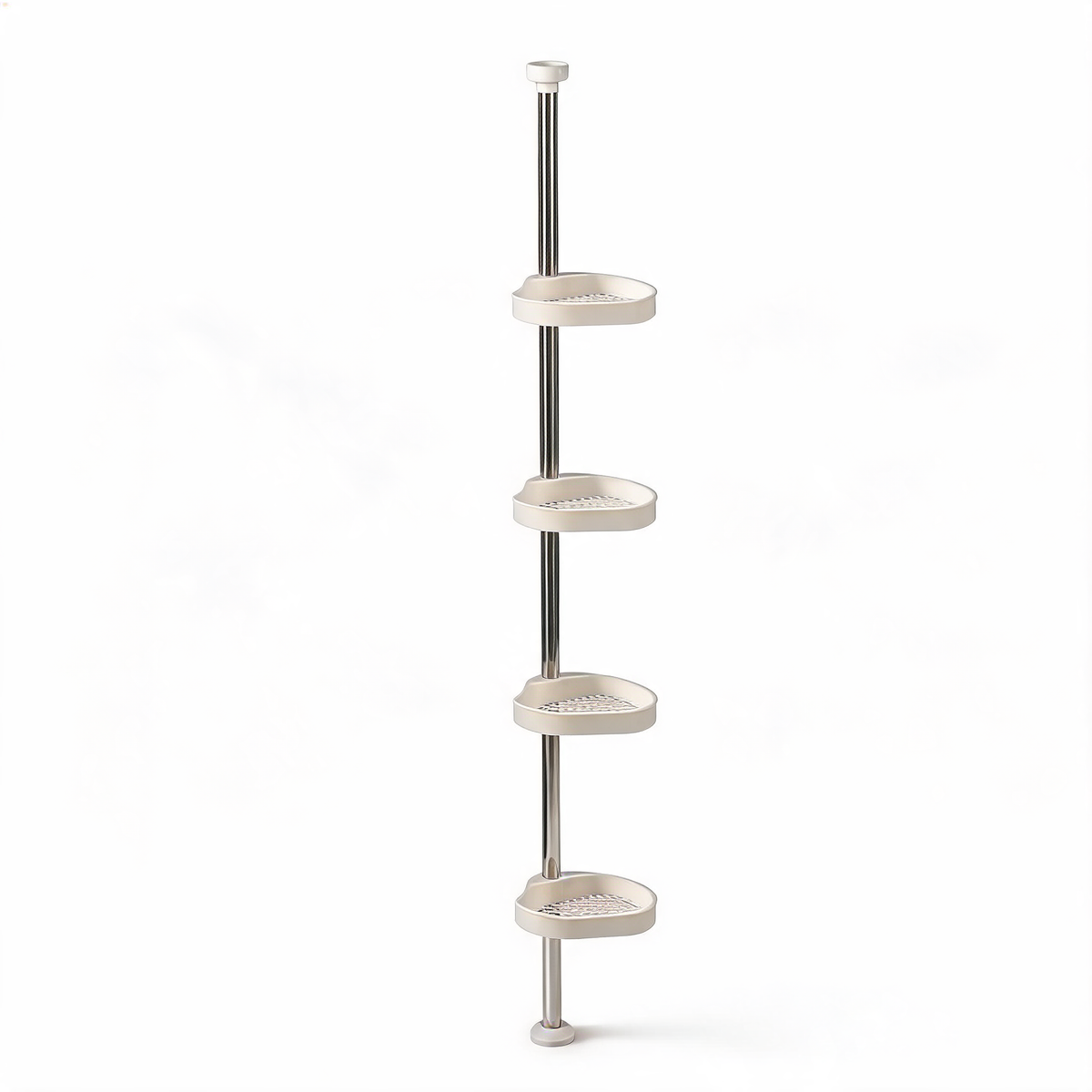 4-Tier Tension Pole Shower Caddy