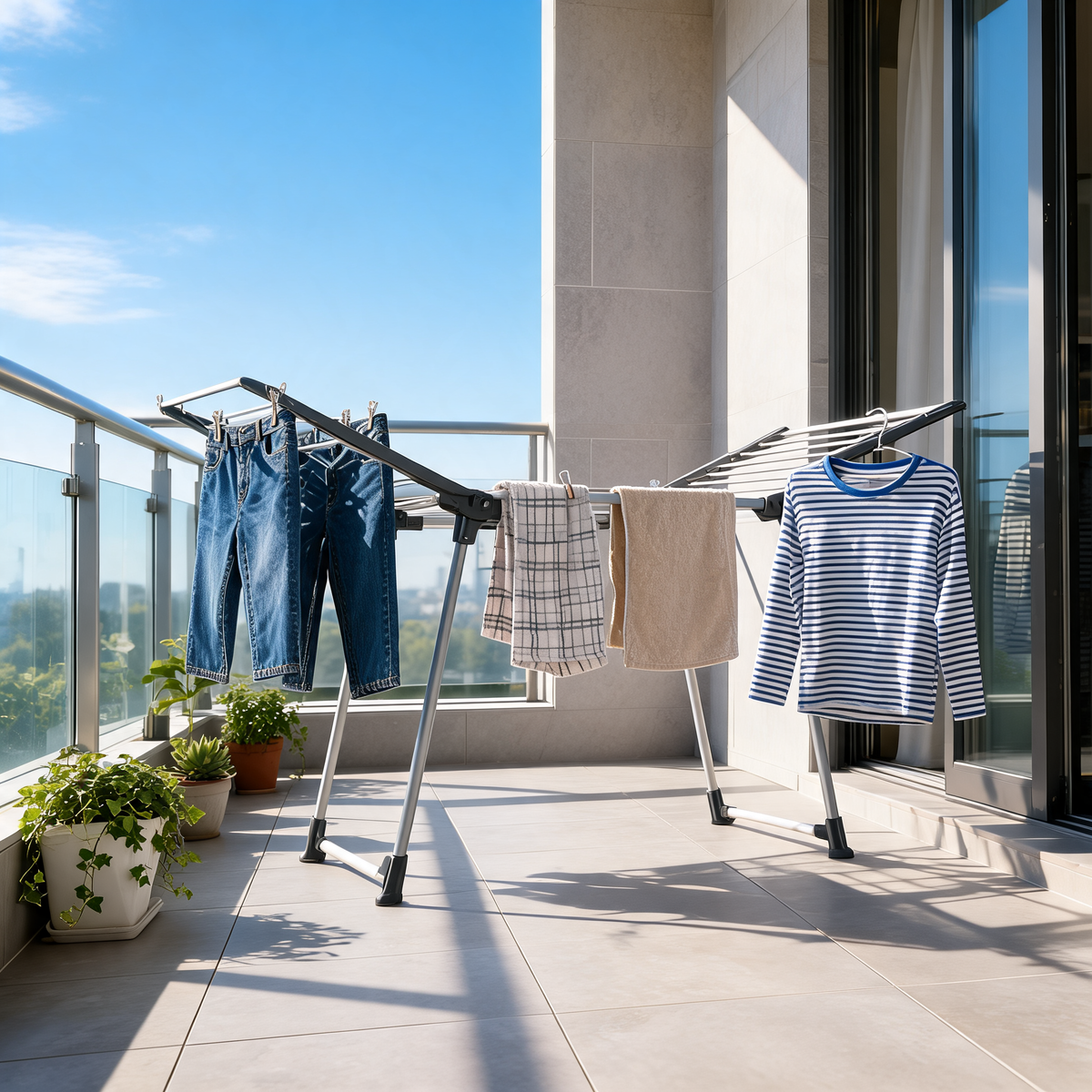 Gullwing Folding Clothes Airer