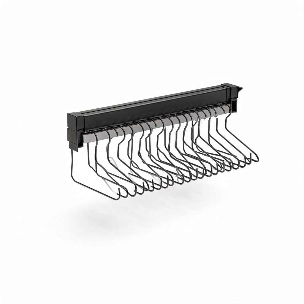 Pull-Out Wardrobe Trouser Rack
