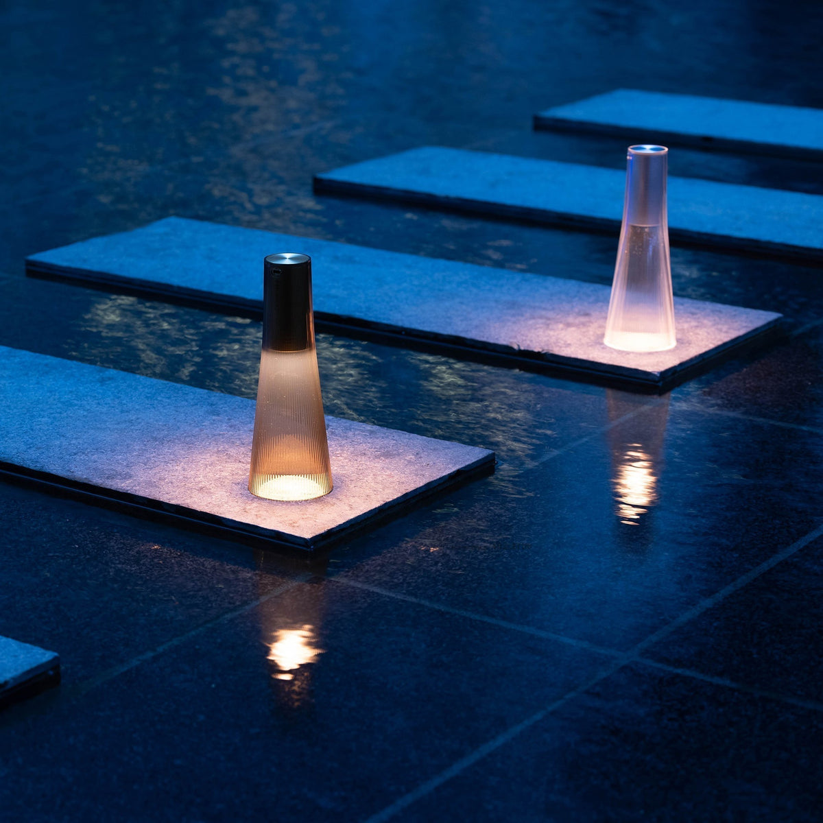 Candle Table Lamp, Flameless Candlelight