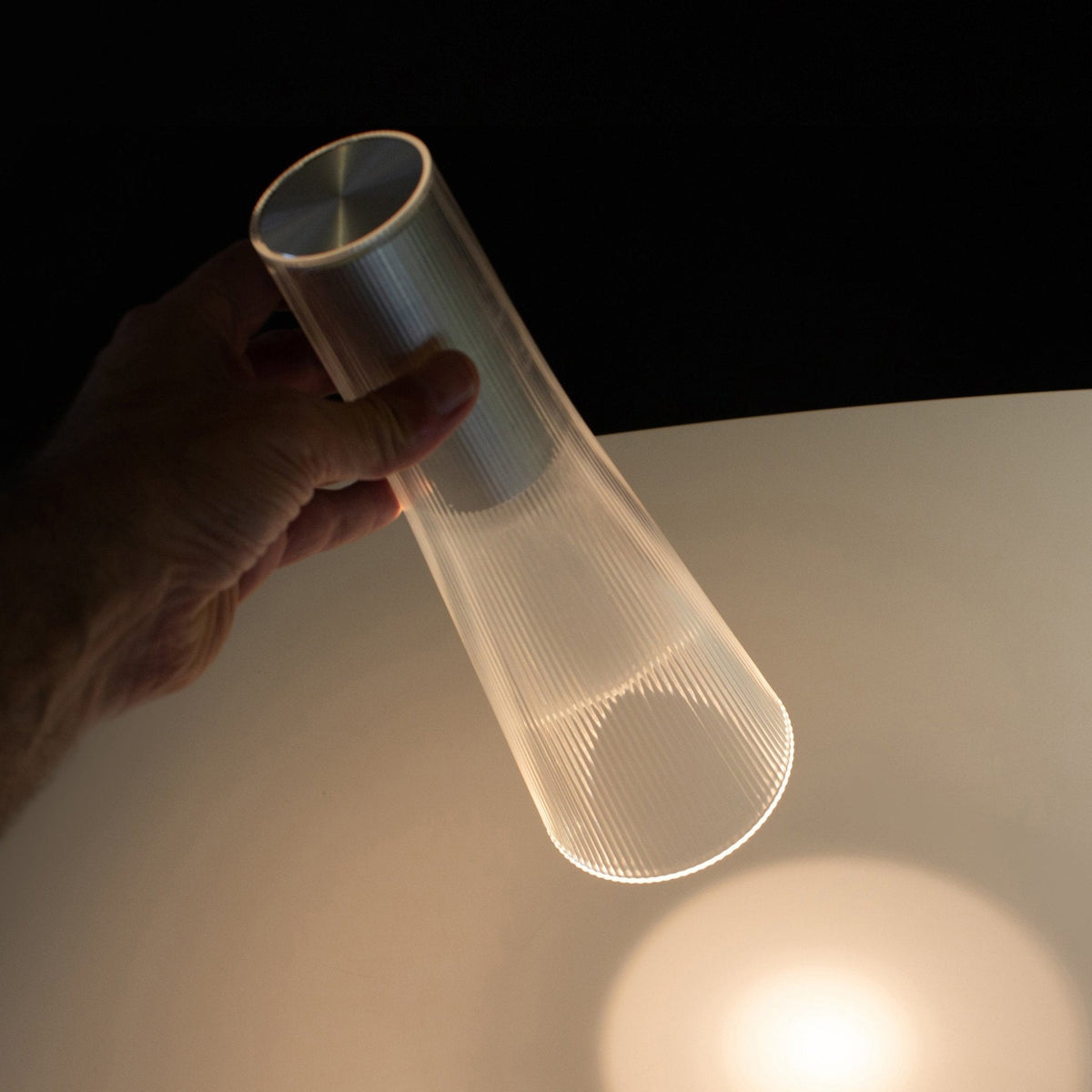 Candle Table Lamp, Flameless Candlelight