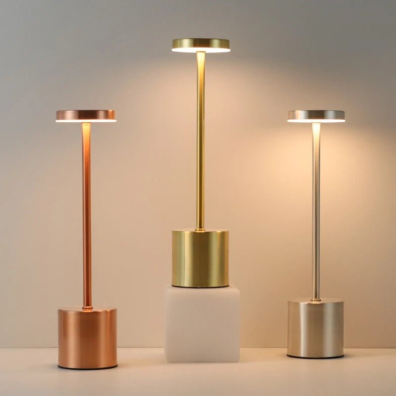 Classic Metal Touch Lamp, 3 Brightness Levels