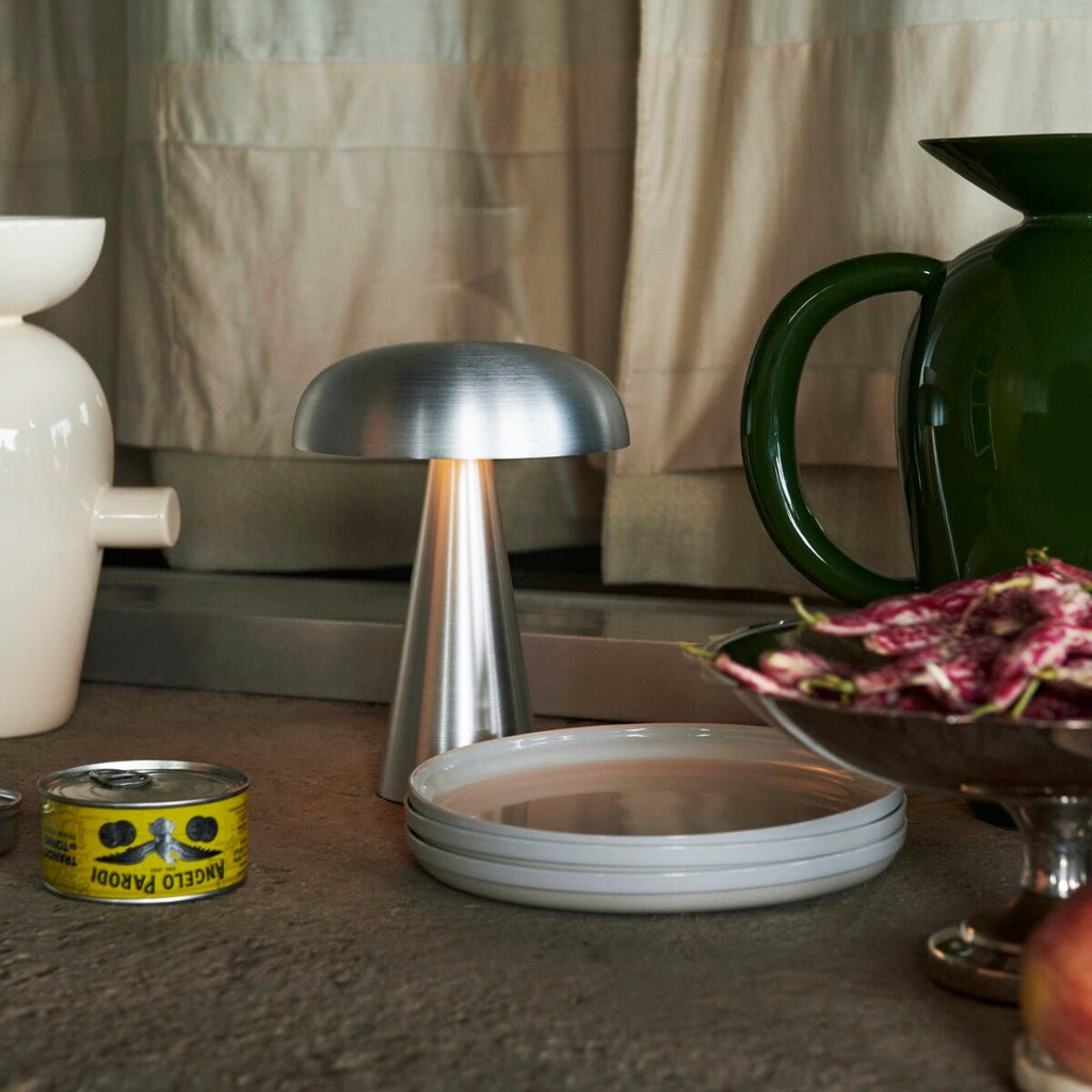 Metal Touch Table Lamp, Compact Bedside Light