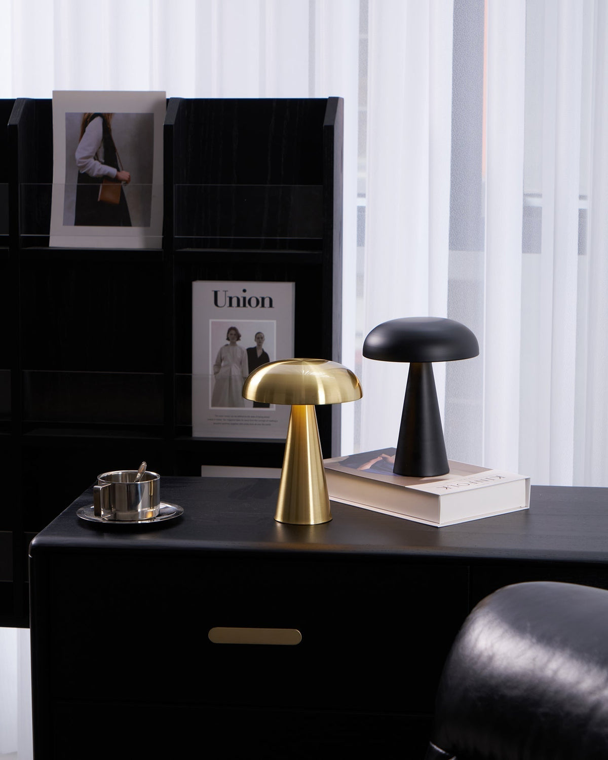 Metal Touch Table Lamp, Compact Bedside Light