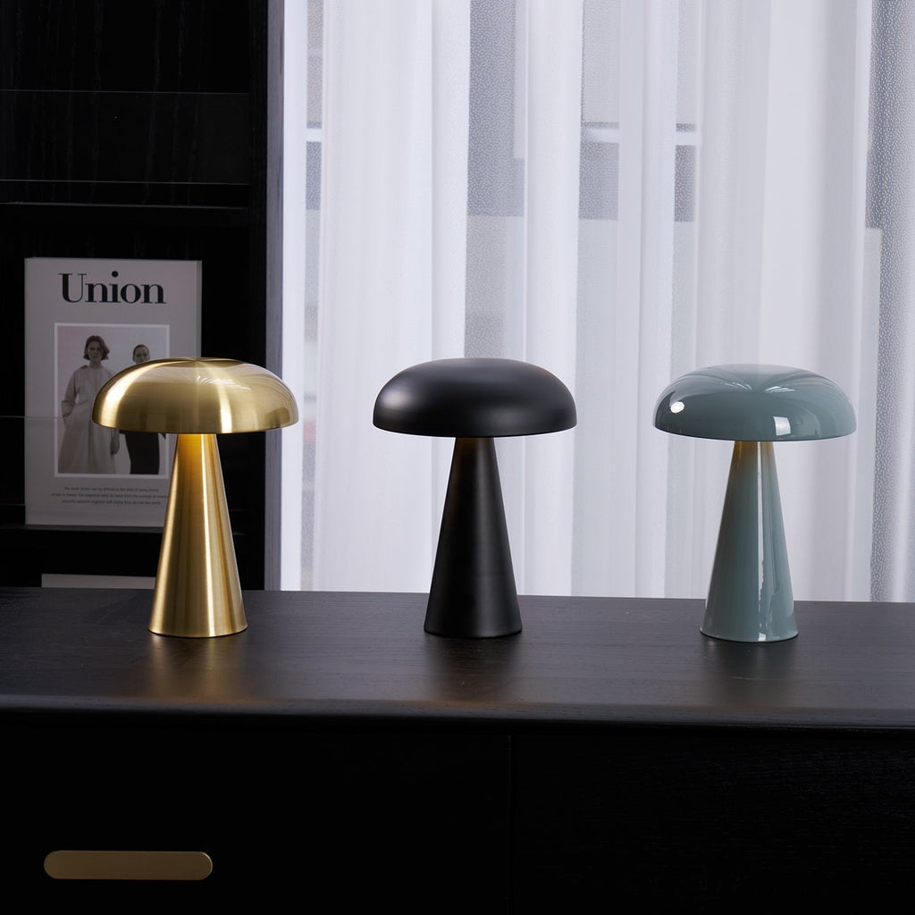 Metal Touch Table Lamp, Compact Bedside Light