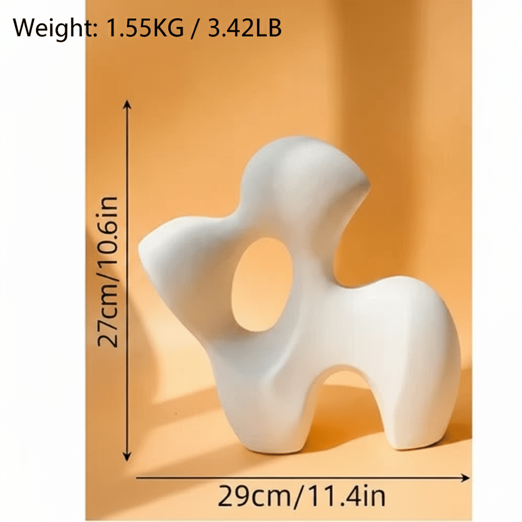 Abstract Ceramic Sculpture, Eight Forms