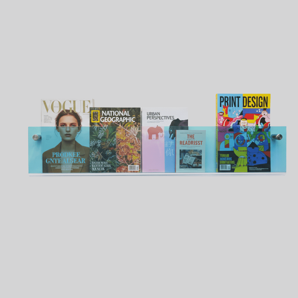 Acrylic Floating Wall Shelf for Books