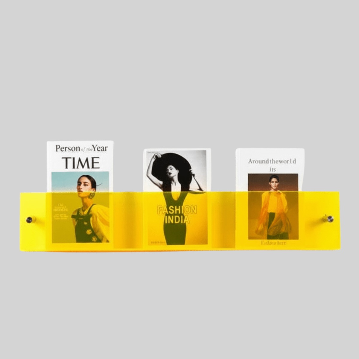 Acrylic Floating Wall Shelf for Books
