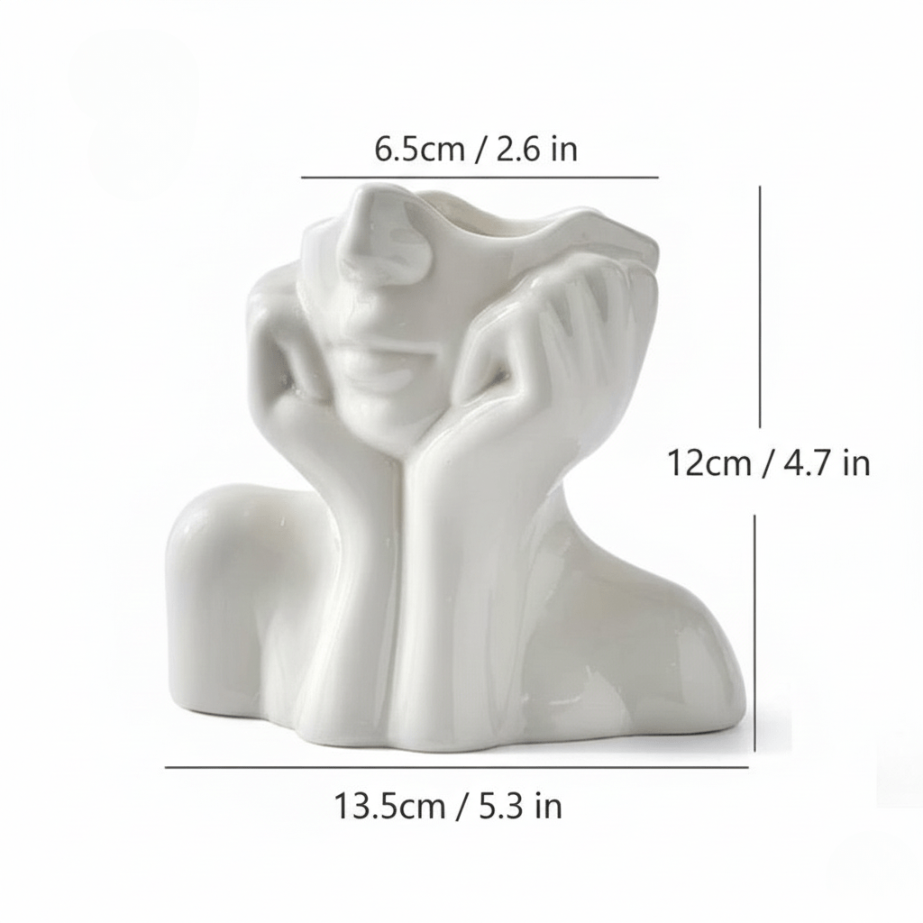 Sculptural Ceramic Vase, Four Forms
