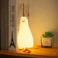 Duck Night Light, Soft Silicone Squeeze Lamp