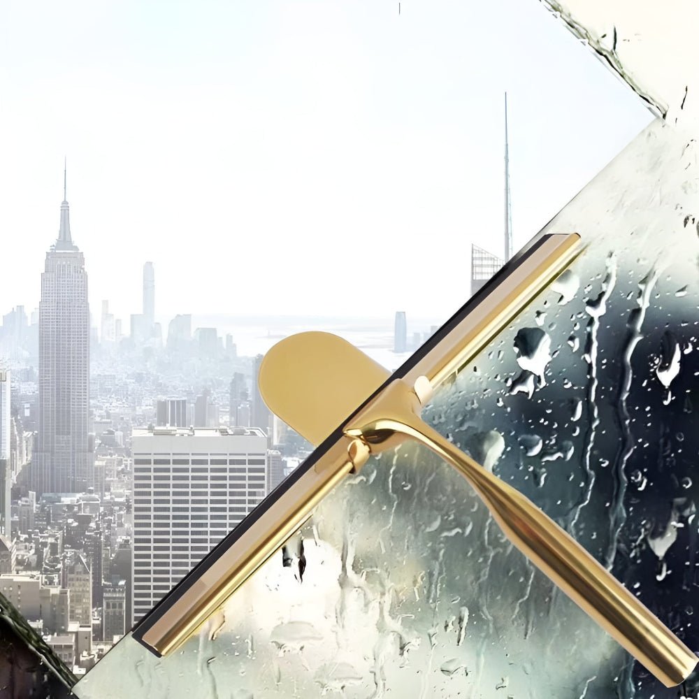 Gold Stainless Steel Shower Squeegee