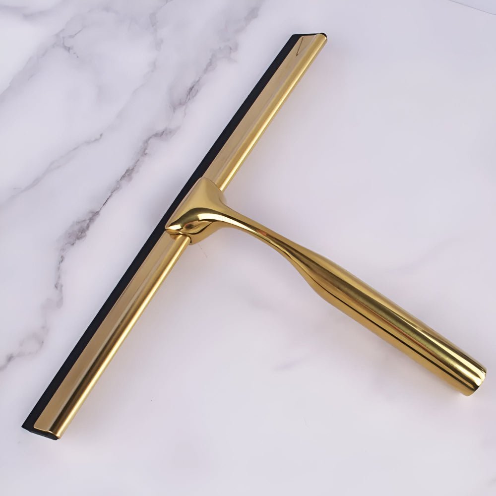 Gold Stainless Steel Shower Squeegee