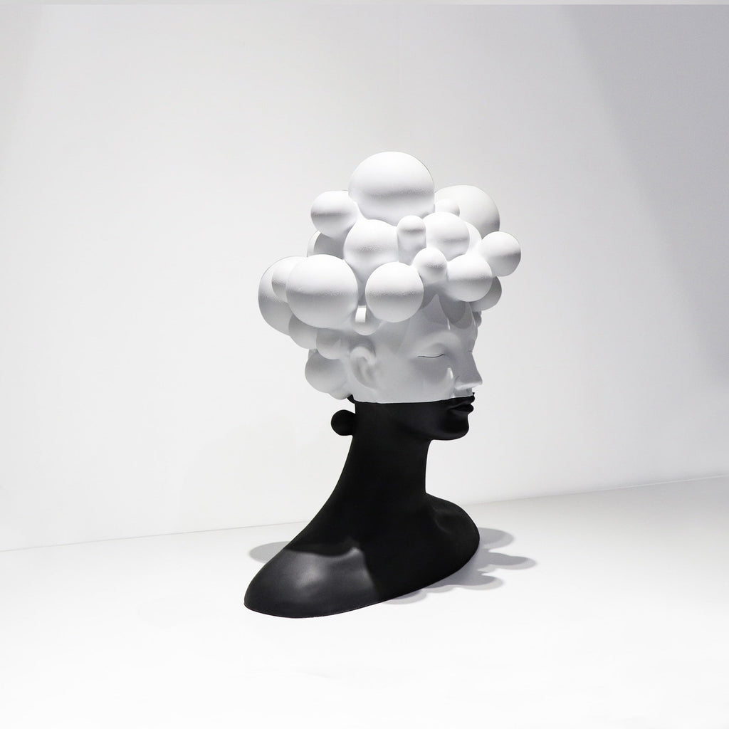 Abstract Figure Sculpture in Resin